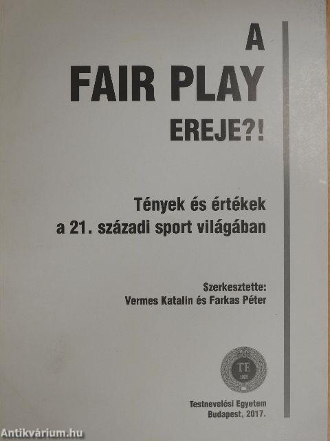 A fair play ereje?!