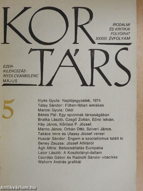 Kortárs 1989. május