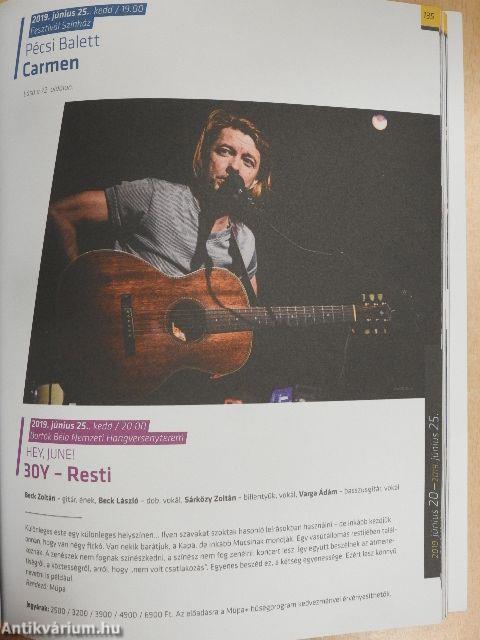 MÜPA Budapest 2018/2019 tavasz-nyár