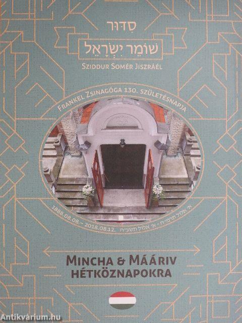 Mincha & Mááriv hétköznapokra