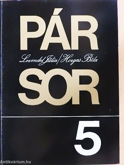 Pár sor 5.