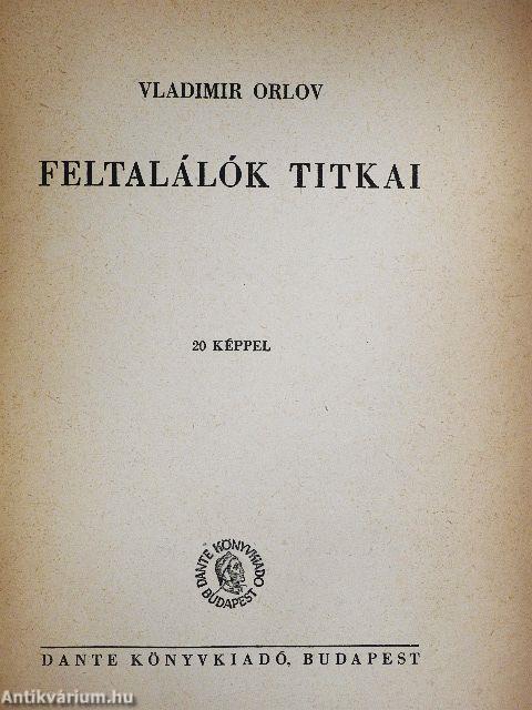 Feltalálók titkai