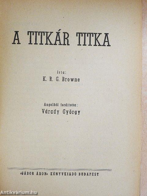 A titkár titka