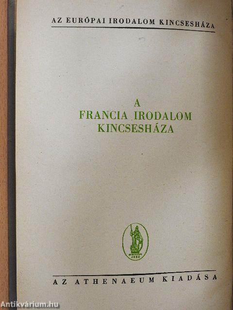 A francia irodalom kincsesháza
