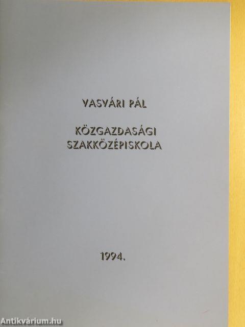 Vasvári Pál Közgazdasági Szakközépiskola