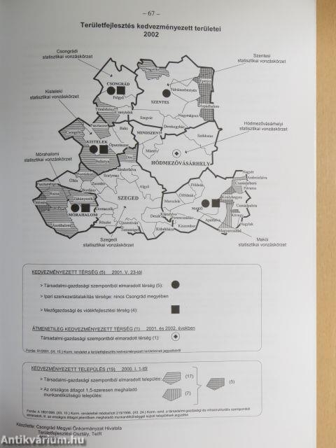 Csongrád megye a statisztikai adatok tükrében