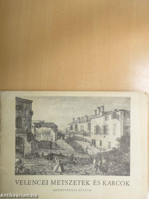 Velencei metszetek és karcok (nem teljes)