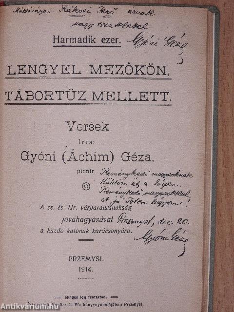 Levelek a kálváriáról/Lengyel mezőkön, tábortűz mellett