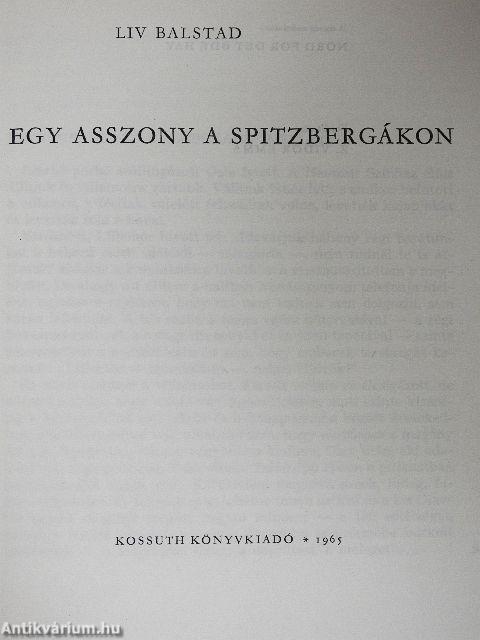 Egy asszony a Spitzbergákon