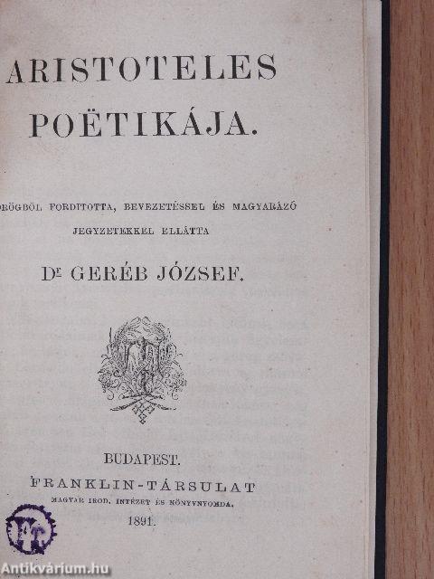 Aristoteles poetikája