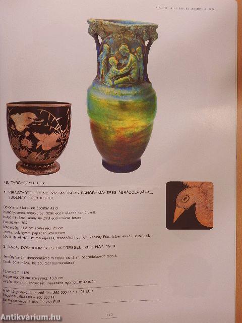 Virág Judit Galéria és Aukciósház - Zsolnay Kerámia Aukció 2018