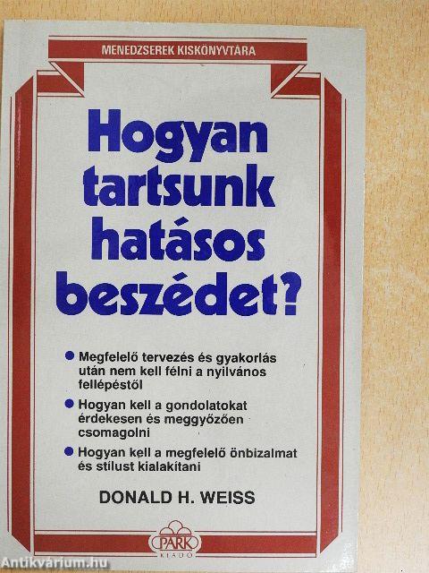 Hogyan tartsunk hatásos beszédet?