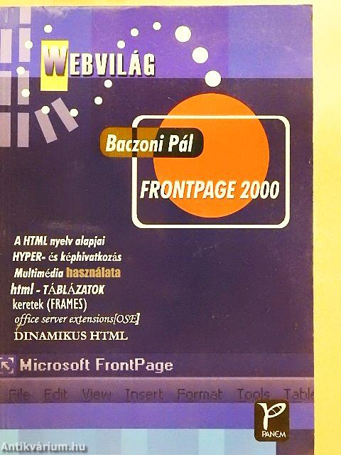 FrontPage 2000