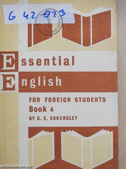 Essential English for Foreign Students Book 4.