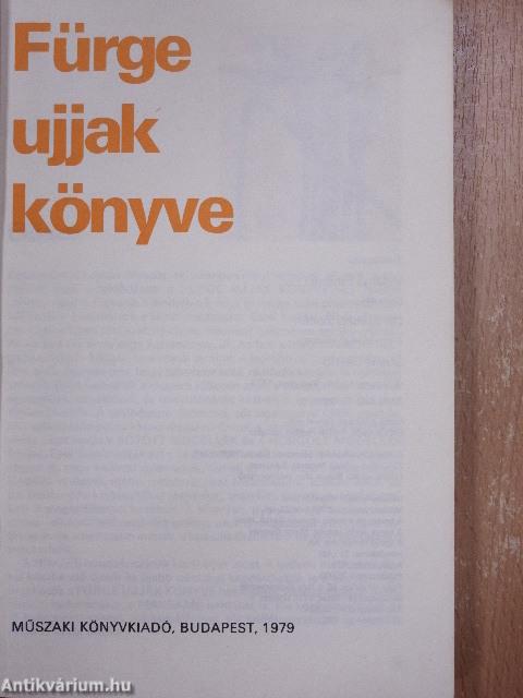 Fürge Ujjak Könyve 1979