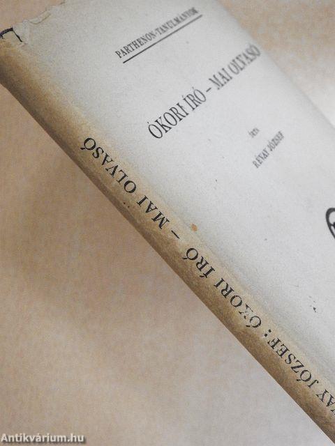 Ókori író-mai olvasó