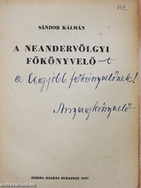 A neandervölgyi főkönyvelő