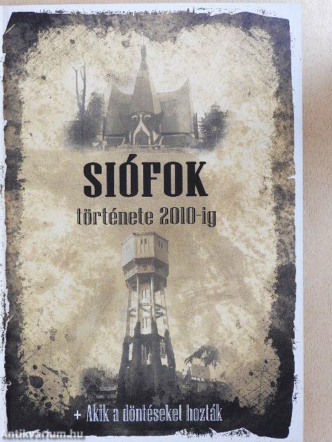 Siófok története 2010-ig