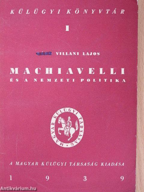 Machiavelli és a nemzeti politika