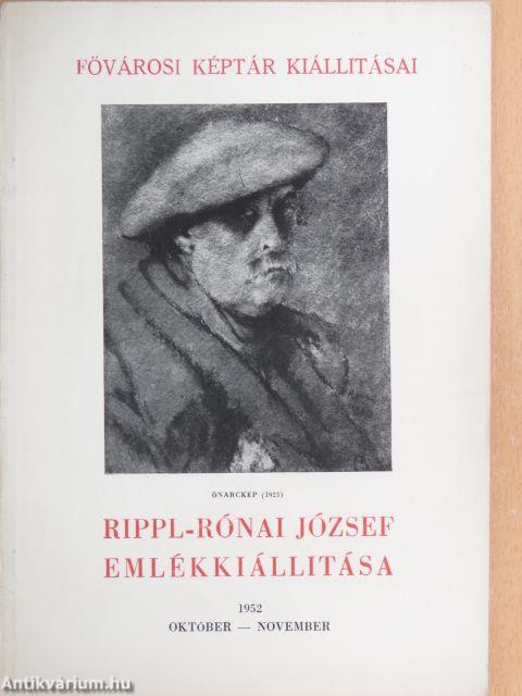 Rippl-Rónai József emlékkiállitása