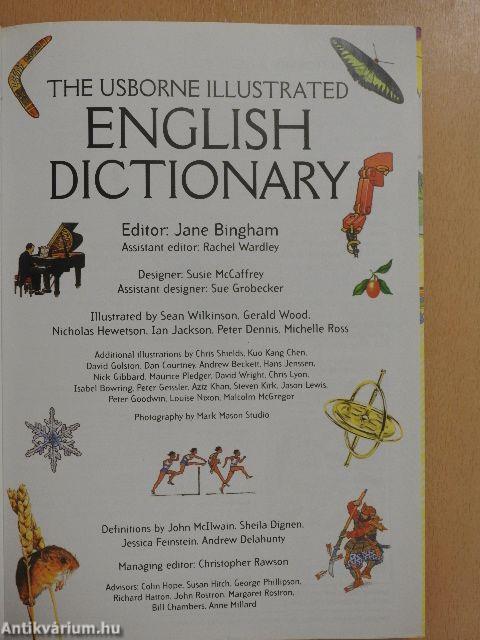 The Usborne Illustrated English Dictionary