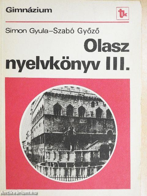 Olasz nyelvkönyv III.