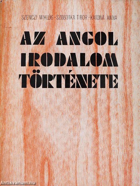 Az angol irodalom története