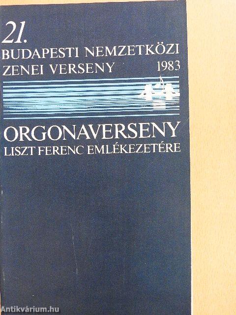 21. Budapesti Nemzetközi Zenei Verseny