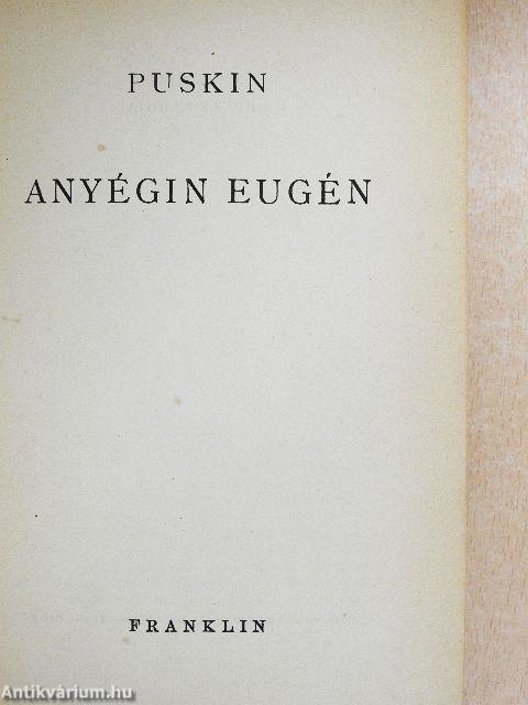 Anyégin Eugén