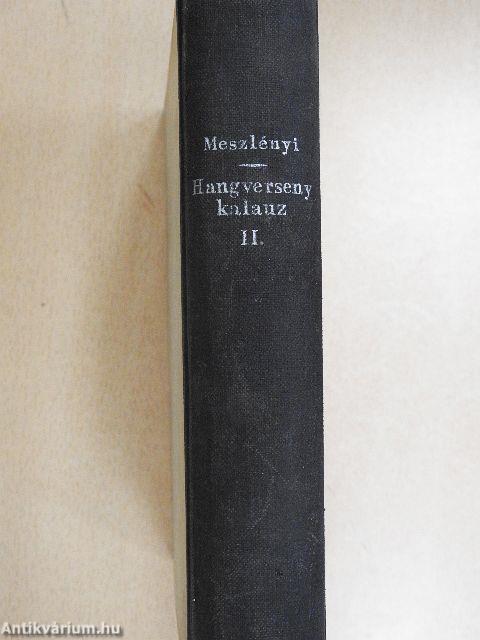 Hangverseny kalauz II.