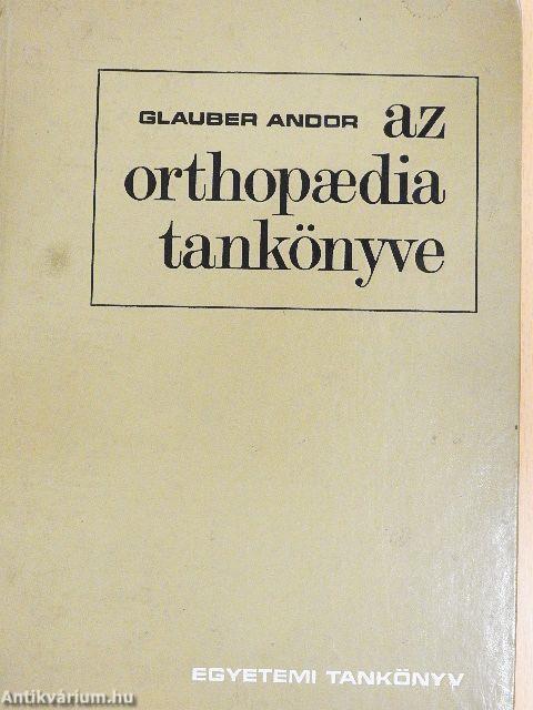 Az orthopaedia tankönyve