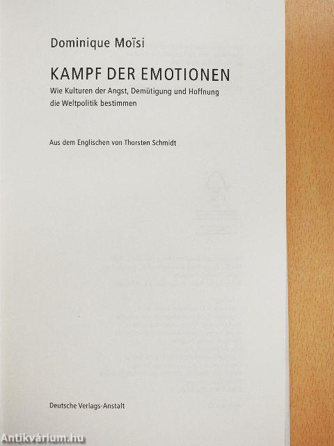 Kampf der Emotionen