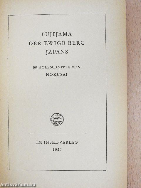 Fujijama der ewige berg Japans