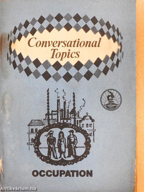 Conversational Topics - Occupation