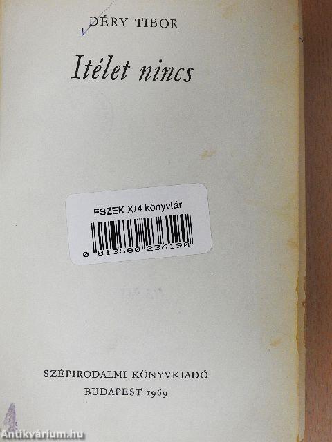 Ítélet nincs