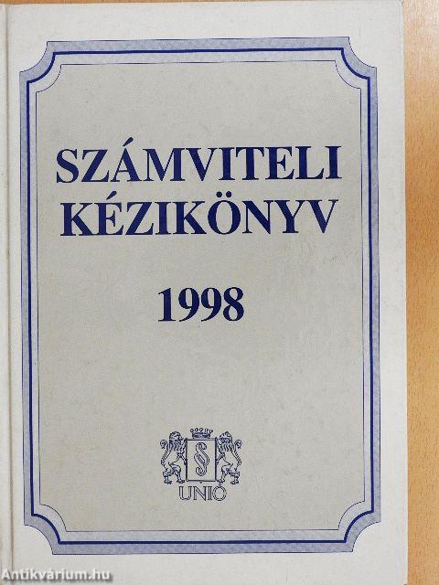 Számviteli kézikönyv 1998