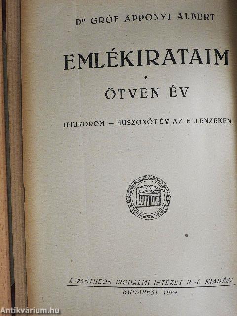 Emlékirataim/Ötven év