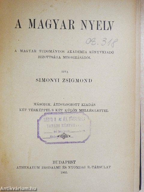 A magyar nyelv