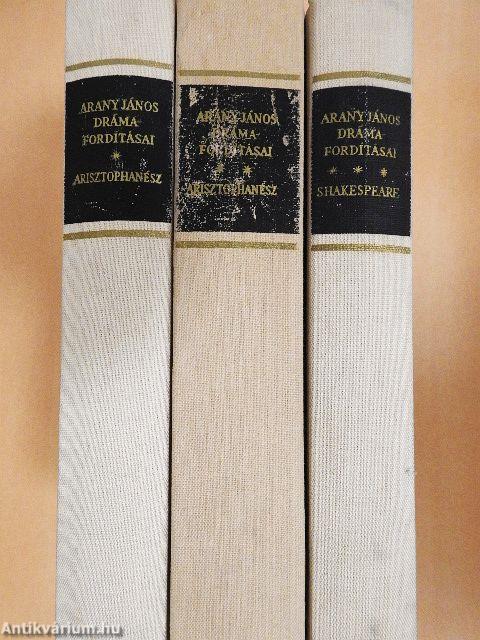 Arany János drámafordításai I-III.