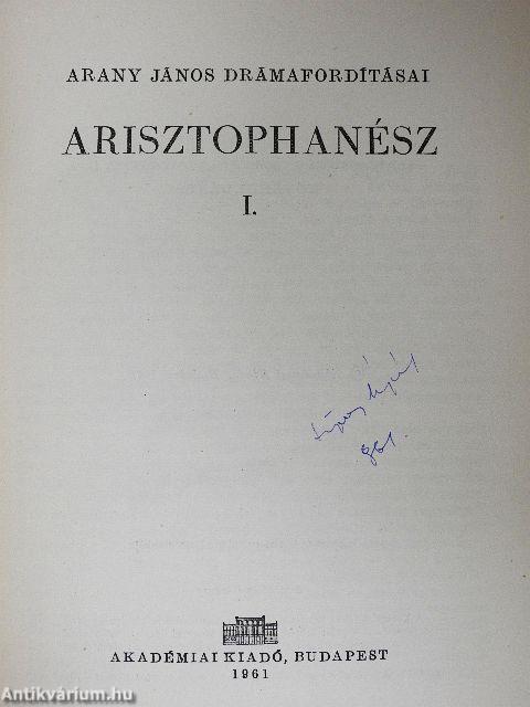 Arany János drámafordításai I-III.