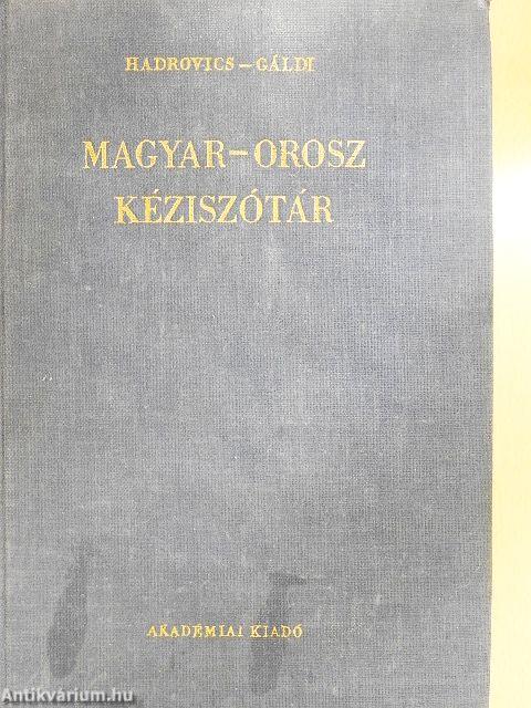 Magyar-orosz kéziszótár