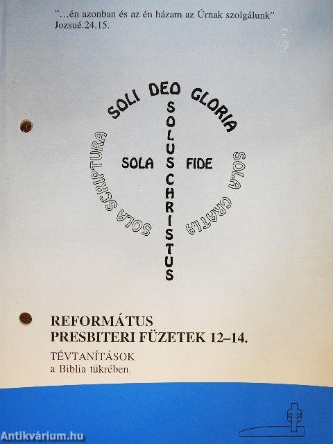 Református presbiteri füzetek 12-14.