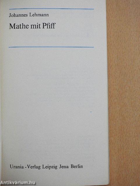 Mathe mit Pfiff