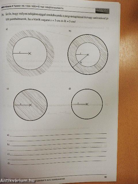 Kompetencia alapú munkafüzet matematikából 5. és 6. osztályosoknak