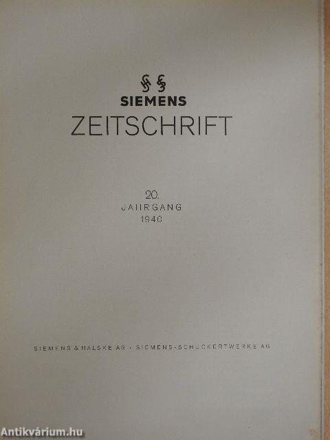 Siemens Zeitschrift Nov./Dez. 1940