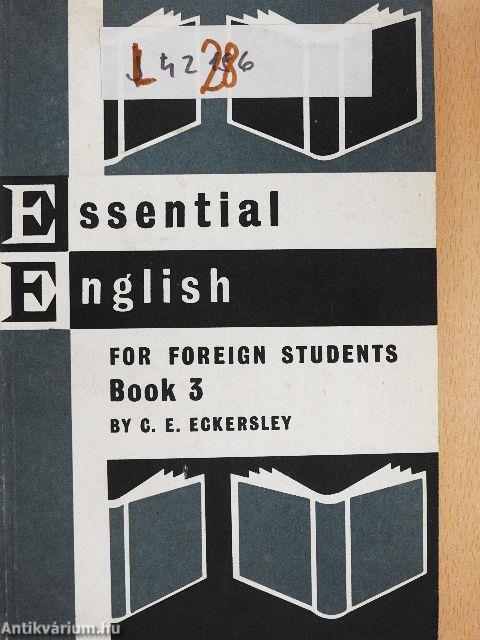 Essential English for Foreign Students Book 3.