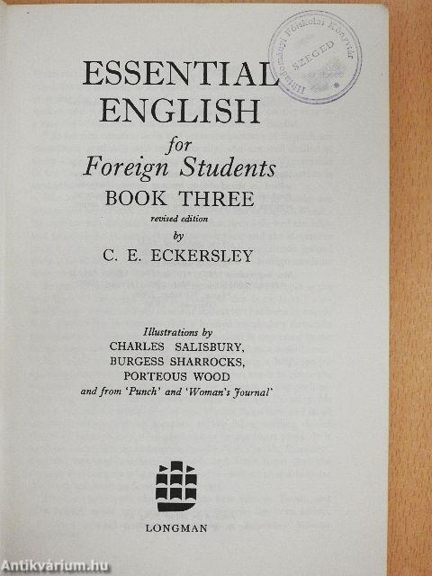 Essential English for Foreign Students Book 3.