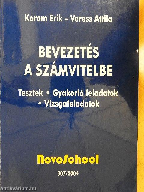 Bevezetés a számvitelbe