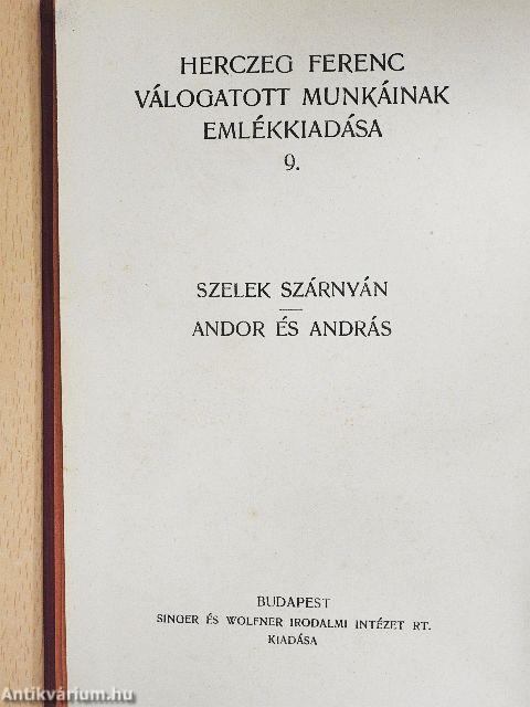 Szelek szárnyán/Andor és András