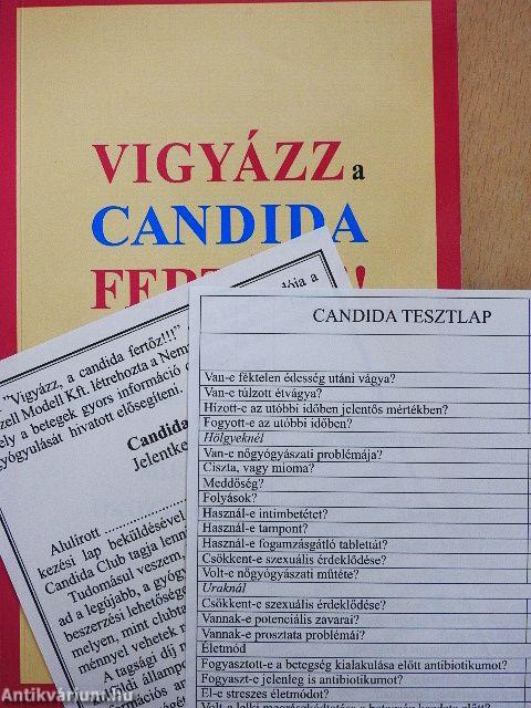 Vigyázz a candida fertőz!!!